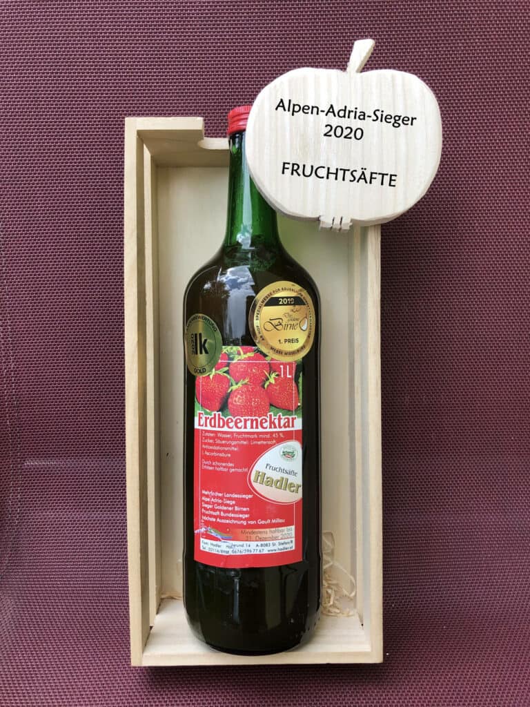 Alpen-Adria Sieger Fruchtsäfte