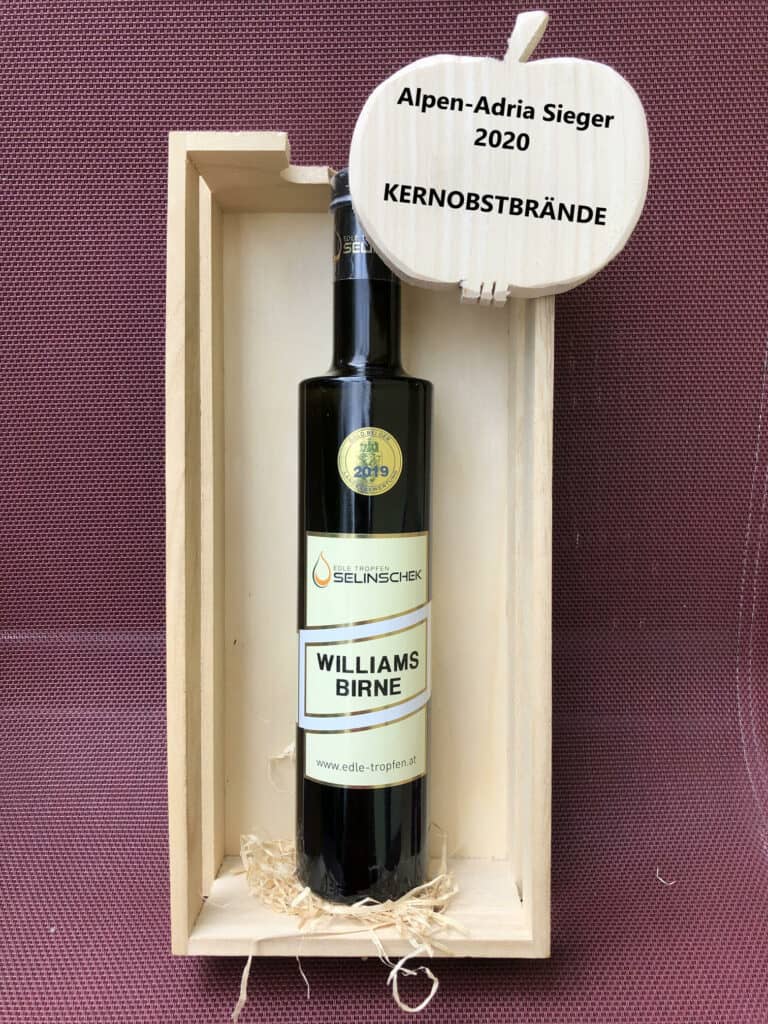 Alpen-Adria Sieger Kernobstbrände